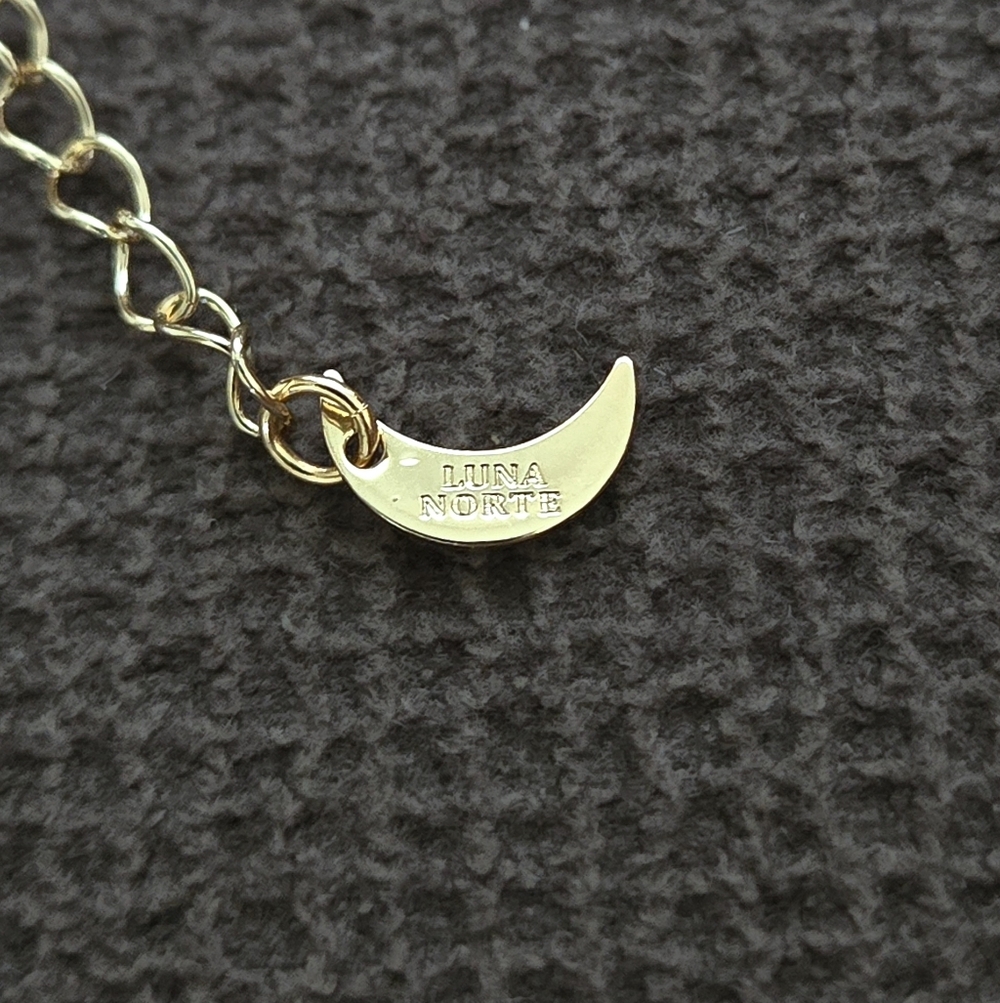 ✨️HP✨️ Luna🌙 Norte Mother of Pearl Clam Shell🐚 Pendant Necklace - NIB - Picture 9 of 16